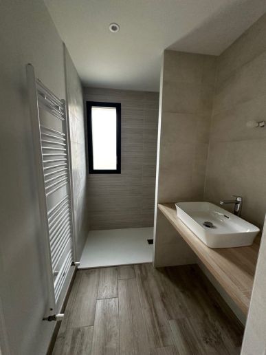 Cru00e9ation d'une salle de bain pru00e8s de Sarzeau (Morbihan sud)