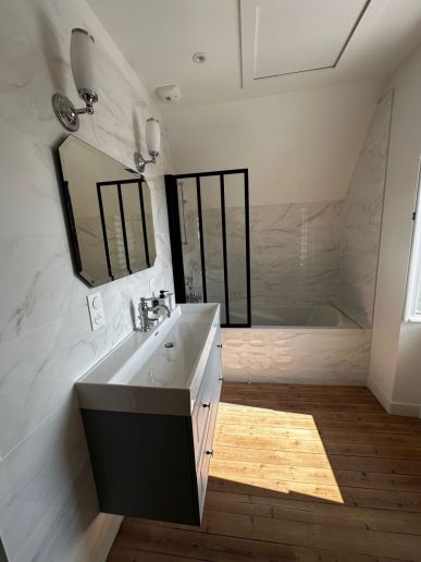 Ru00e9novation d'une salle bain u00e0 Quiberon