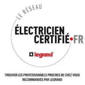 Logo Ru00e9seau Electricien Certifiu00e9 - Legrand