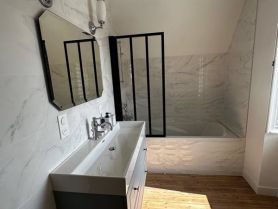 Renovation complete d'une maison a Quiberon, plomberie chauffage electricite